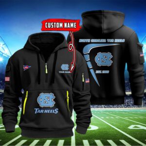 North Carolina Tar Heels Quarter Zip Hoodie NCAA2040