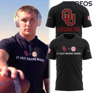 Oklahoma Sooners Football It Just Means More Performance T-Shirt