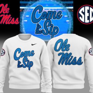 Ole Miss Rebels Football "Come To The Sip" Sweatshirt 12 BCT1067