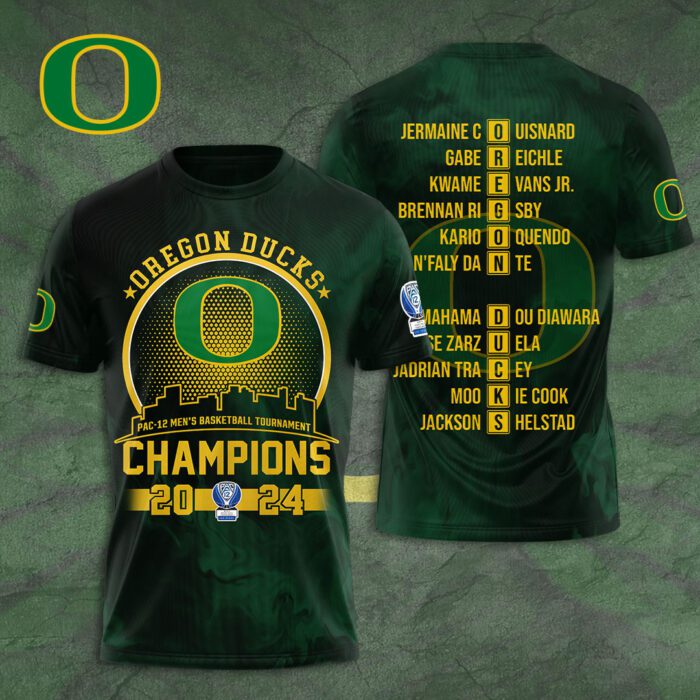 Oregon Ducks Basketball Unisex T-Shirt ODC1006