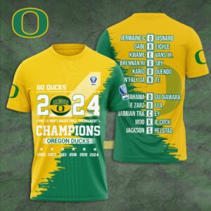 Oregon Ducks Basketball Unisex T-Shirt ODC1011