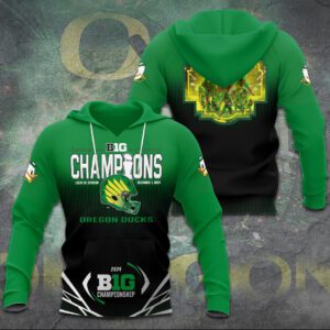 Oregon Ducks Football Performance Unisex Hoodie CGN5468