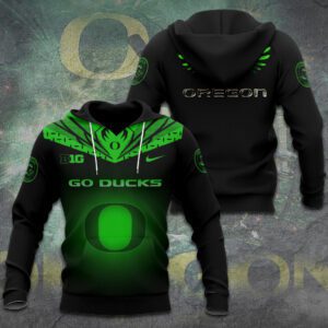 Oregon Ducks Football Performance Unisex Hoodie CGN5470