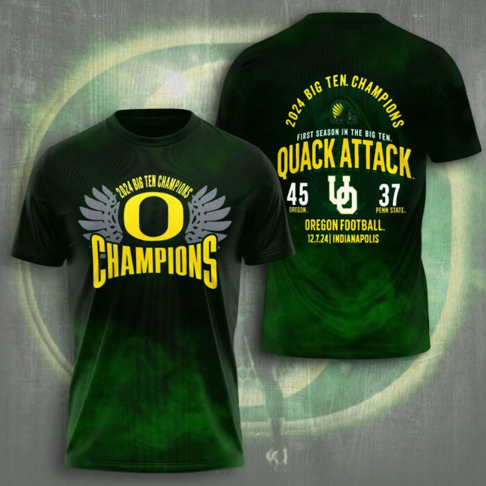 Oregon Ducks Football Performance Unisex T-Shirt CGN5339