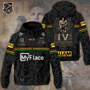 Penrith Panthers 3D Windbreaker Jacket CGN5278