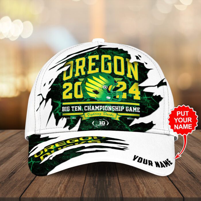 Personalized Oregon Ducks Football Classic Cap ODC1005