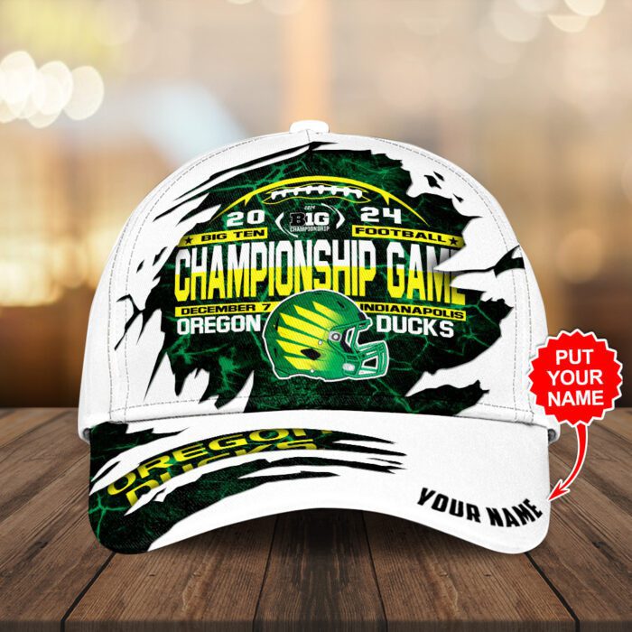 Personalized Oregon Ducks Football Classic Cap ODC1008