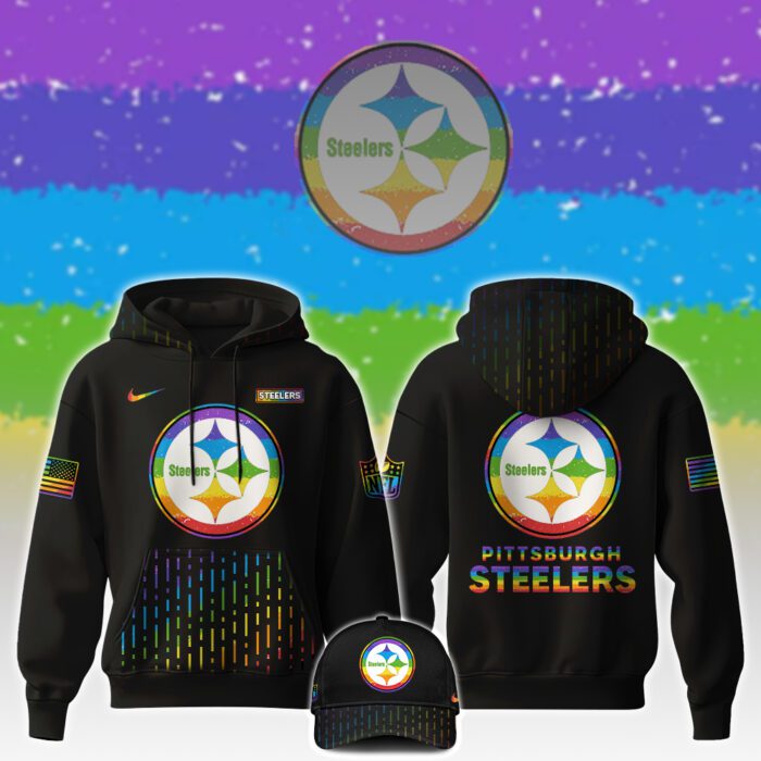 Pittsburgh Steelers NFL x Happy Pride Month Unisex Hoodie Set GHS2062