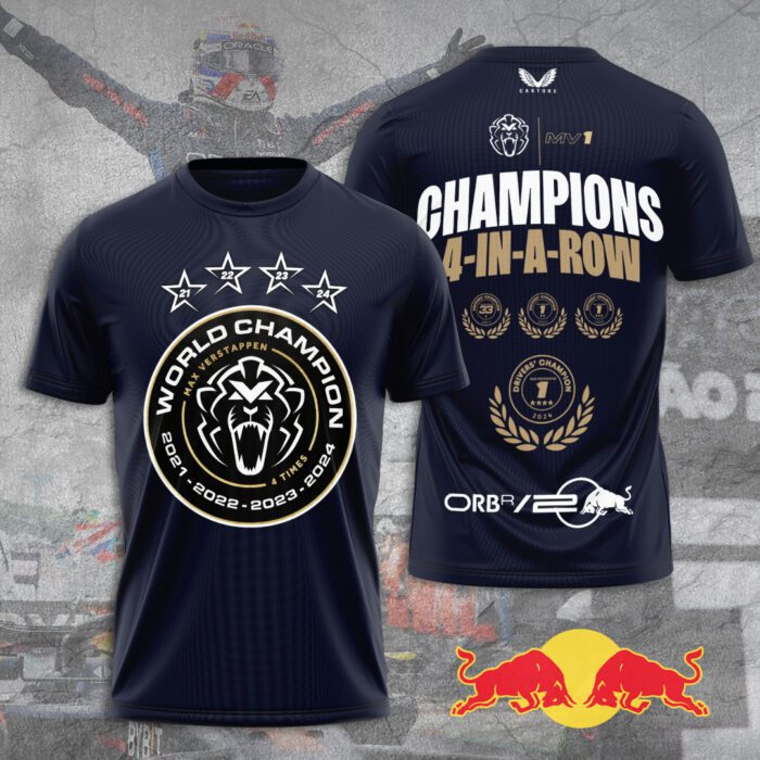 Red Bull Racing F1 x MV1 Performance Unisex T-Shirt CGN5280