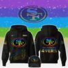 San Francisco 49ers NFL x Happy Pride Month Unisex Hoodie Set GHS2057