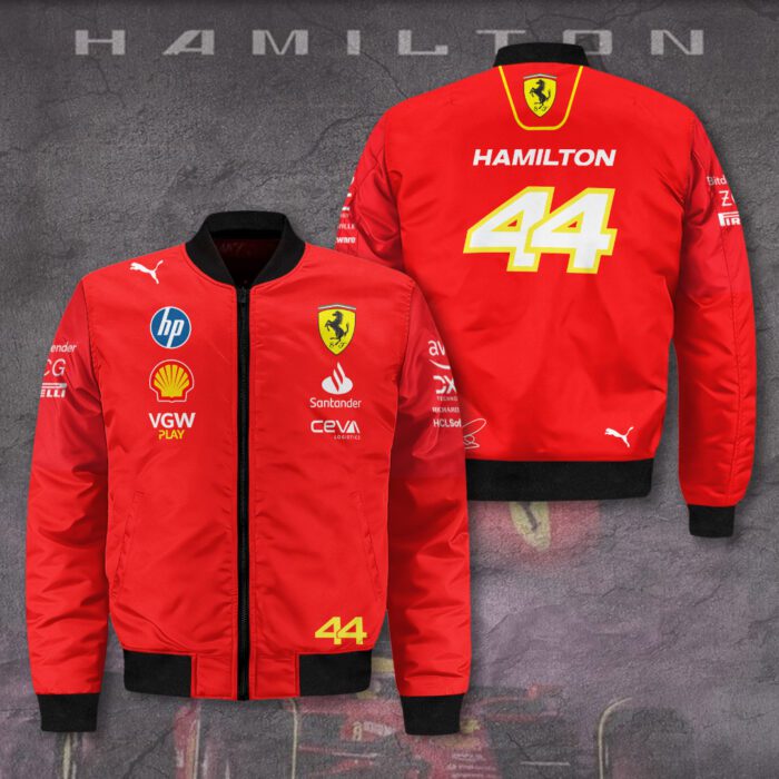 Scuderia Ferrari x Lewis Hamilton 3D Bomber Jacket CGN5237