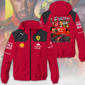 Scuderia Ferrari x Lewis Hamilton 3D Windbreaker Jacket CGN5184