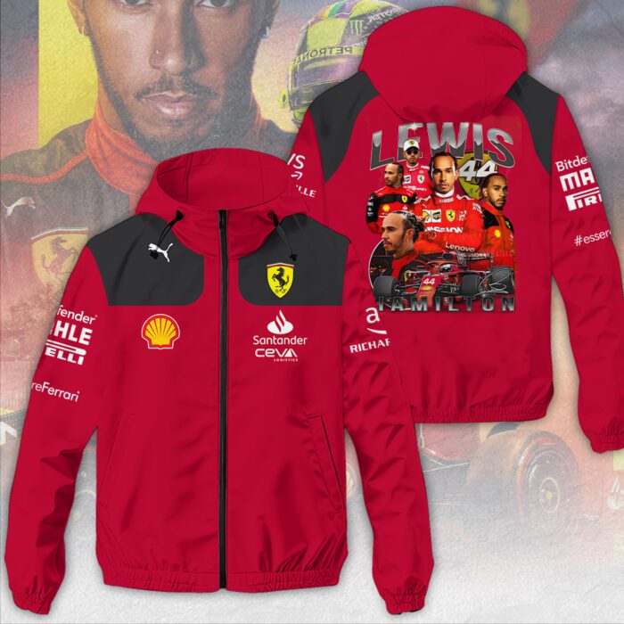 Scuderia Ferrari x Lewis Hamilton 3D Windbreaker Jacket CGN5184