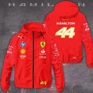 Scuderia Ferrari x Lewis Hamilton 3D Windbreaker Jacket CGN5321