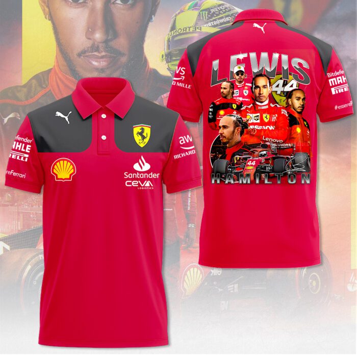 Scuderia Ferrari x Lewis Hamilton Polo Shirt CGN5489