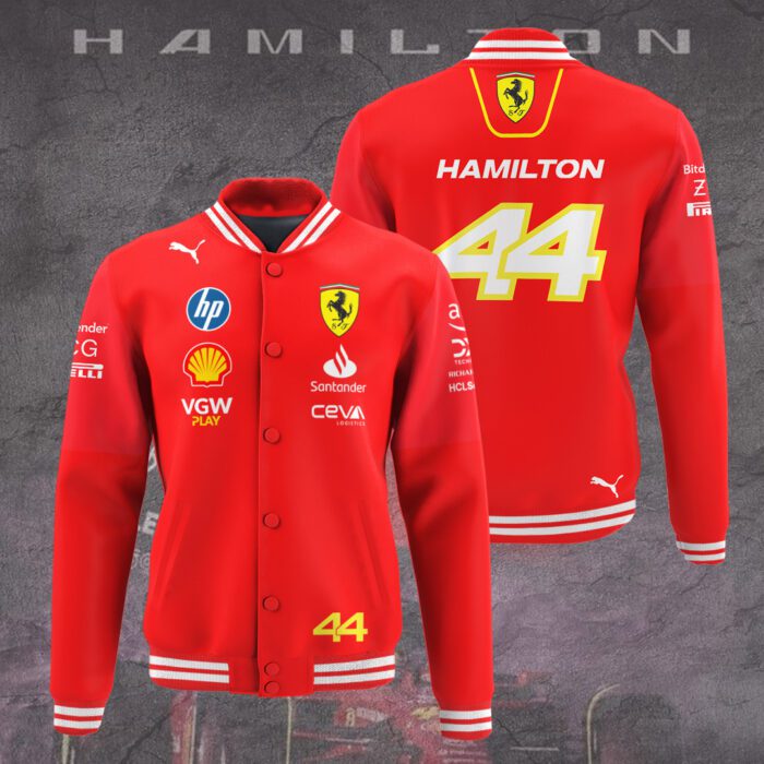 Scuderia Ferrari x Lewis Hamilton Varsity Jacket CGN5244