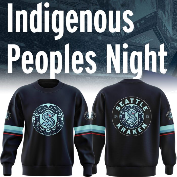 Seattle Kraken Indigenous Peoples Night Sweatshirt BCT1066