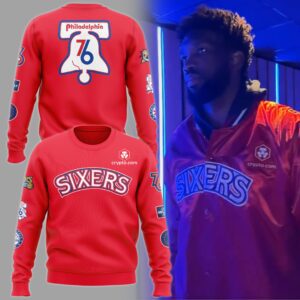 Sixers Philadelphia 76ers Basketball Sweatshirt