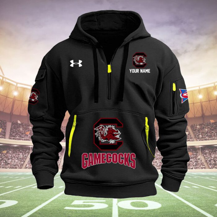 South Carolina Gamecocks Quarter Zip Hoodie NCAA2063