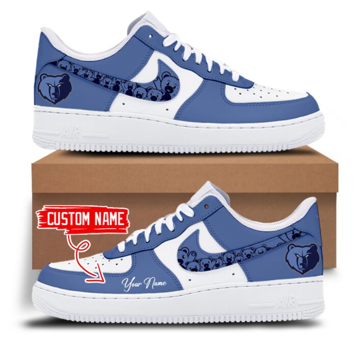 Special Memphis Grizzlies AF1 Sneakers BCL2004