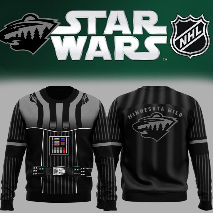 Star Wars Night Nhl Minnesota Wild Sweatshirt BCT1031