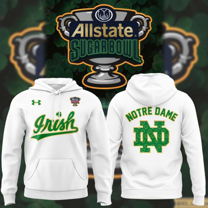 Sugar Bowl Notre Dame Football Hoodie BHD6103