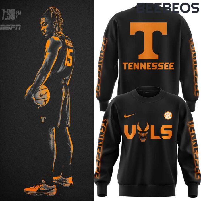 Tennessee Volunteers DARK MODE Venom Black Sweatshirt