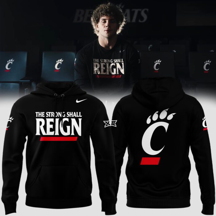 "The String Shall Reign" Cincinnati Bearcats Football Hoodie BHD6110