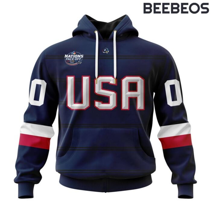 USA Hockey Home 4 Nations Face-Off 2025 Hoodie