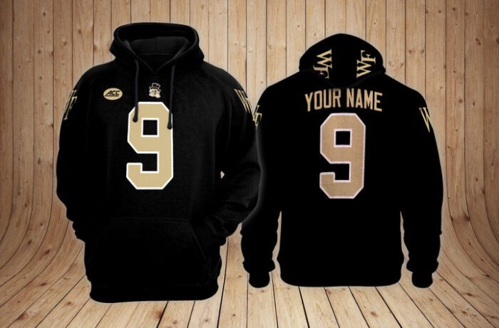 Wake Forest Demon Deacons Football Unisex Hoodie Custom NCAA2228