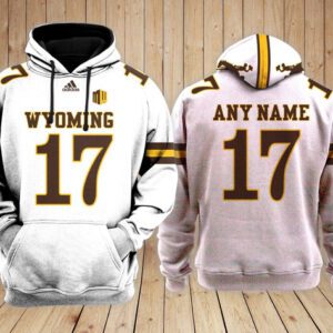 Wyoming Cowboys Football Unisex Hoodie Custom Name And Number NCAA2144