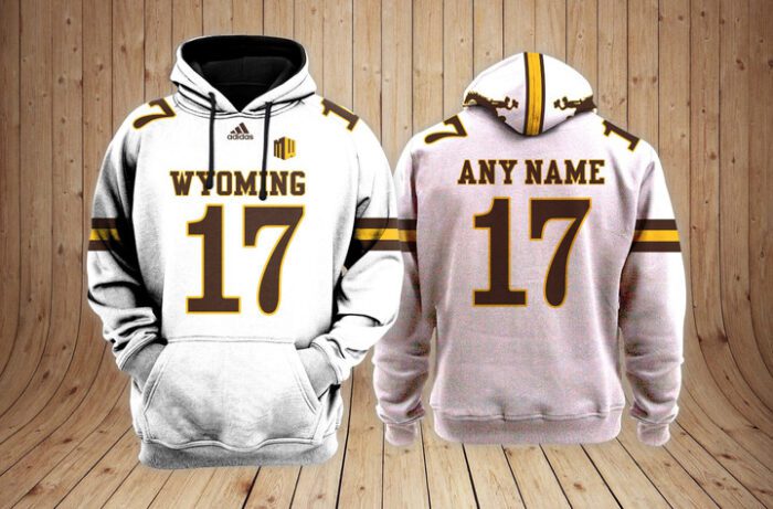 Wyoming Cowboys Football Unisex Hoodie Custom Name And Number NCAA2144