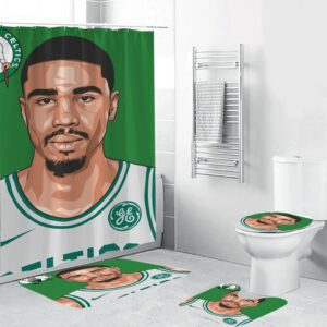 Boston Celtics Jayson Tatum1 Bathroom Set BRS2558