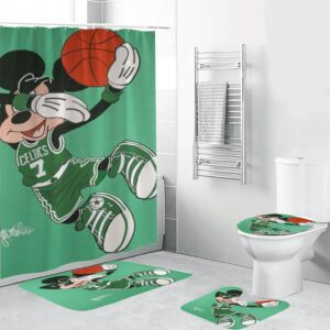 Boston Celtics Mickey Playing Bathroom Set BRS2596
