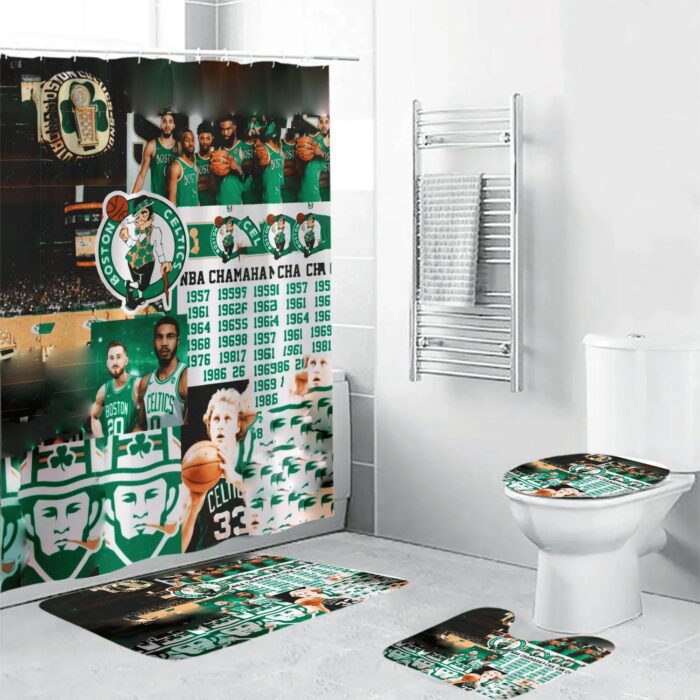 Boston Celtics Players3 Bathroom Set BRS2620