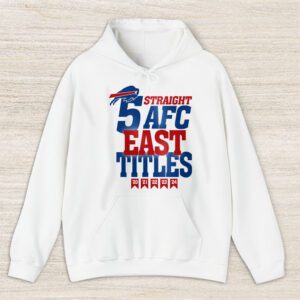 Buffalo Bills 2024 AFC East Division Champions Locker Room Trophy Unisex Hoodie TAH25006