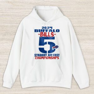 Buffalo Bills 2024 AFC East Division Champions Locker Room Trophy Unisex Hoodie TAH25008