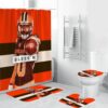 Cleveland Browns Jarvis Landry 80 Bathroom Set BRS2697