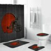 Cleveland Browns Logo Helmet Bathroom Set BRS2711