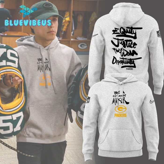 Green Bay Packers NFL 2024 Limited Be A Change Maker Hoodie BAC1005