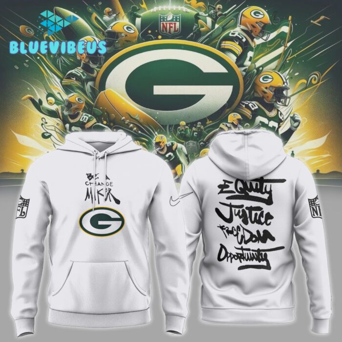 Green Bay Packers NFL Be A Change Maker Hoodie BAC1027