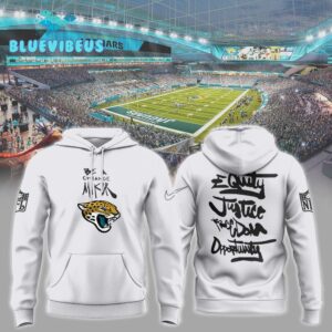 Jacksonville Jaguars NFL Be A Change Maker Hoodie BAC1025