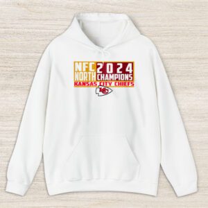 Kansas City Chiefs 2024 AFC East Division Champions Locker Room Trophy Unisex Hoodie TAH25018