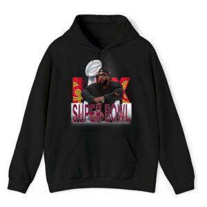 Kendrick Lamar Super Bowl LIX Half Time Show 2025 Lamar Fans Unisex Hoodie TAH25083