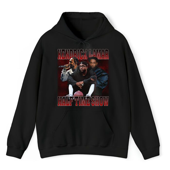 Kendrick Lamar Super Bowl LIX Half Time Show 2025 Lamar Fans Unisex Hoodie TAH25084