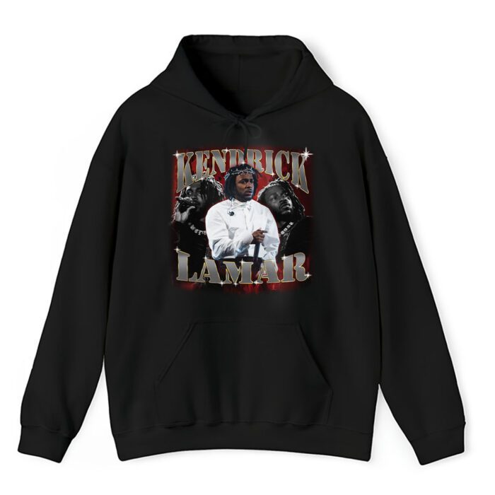 Kendrick Lamar Super Bowl LIX Half Time Show 2025 Lamar Fans Unisex Hoodie TAH25086