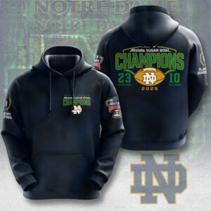 Notre Dame Fighting Irish Football Performance Unisex Hoodie GCL1087