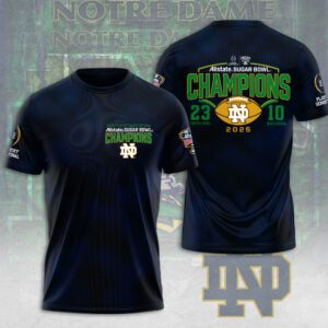 Notre Dame Fighting Irish Football Performance Unisex T-Shirt GCL1015