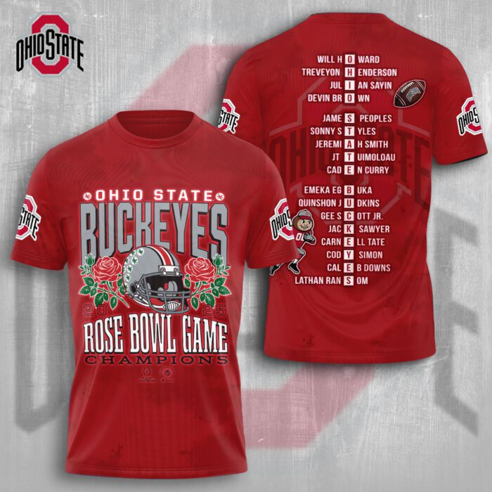 Ohio State Buckeyes Football Performance Unisex T-Shirt GCL1028