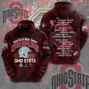 Ohio State Buckeyes Football Performance Unisex Hoodie GCL1104